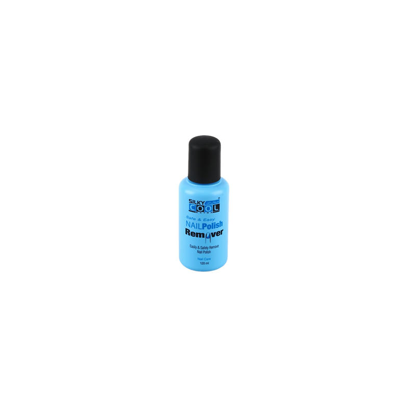 Nail polish remover bottle (blue) C-036