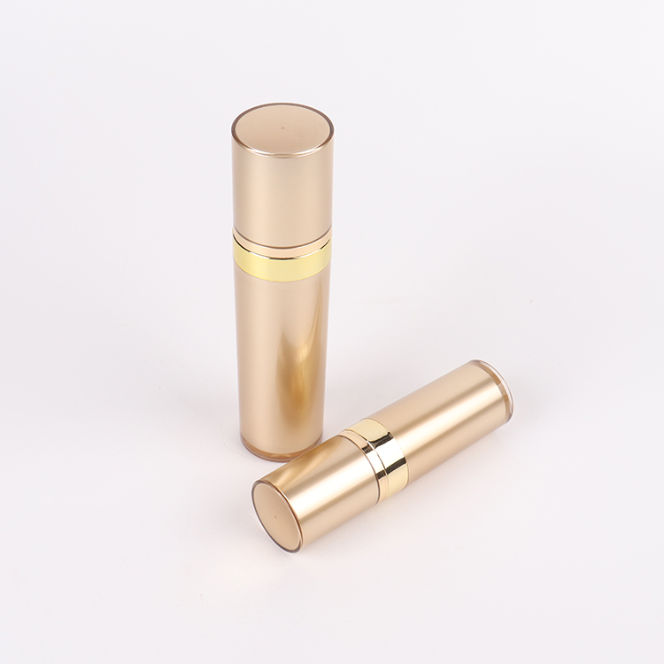 Cosmetic packaging Acrylic cream jars / Acrylic lotion bottles / Cream jars / Lotion bottles（Golden）