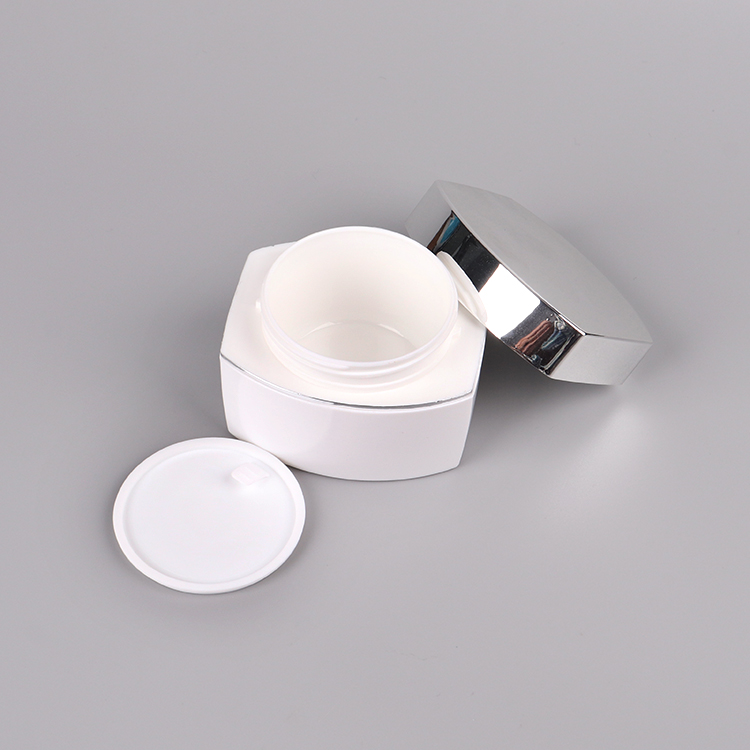 Cosmetic packaging / PP double jars / Cream jars / Lotion bottles with pump and sprayer(50g/50ml)