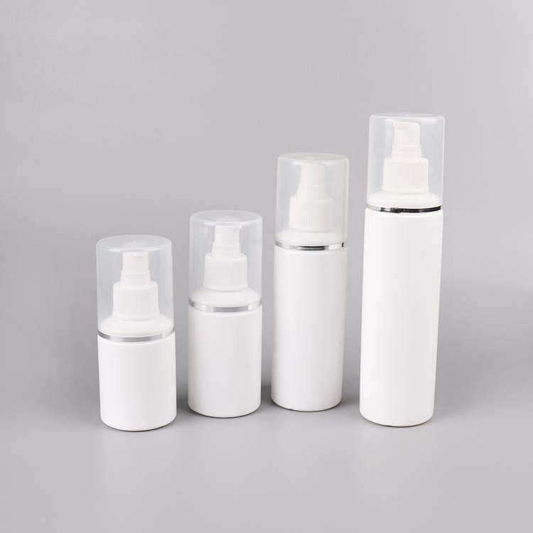 Cosmetic packaging / Round PE bottles / Lotion bottles / Sprayer bottles